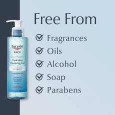 جل تنظيف الوجه المرطب من يوسرين- 400مل