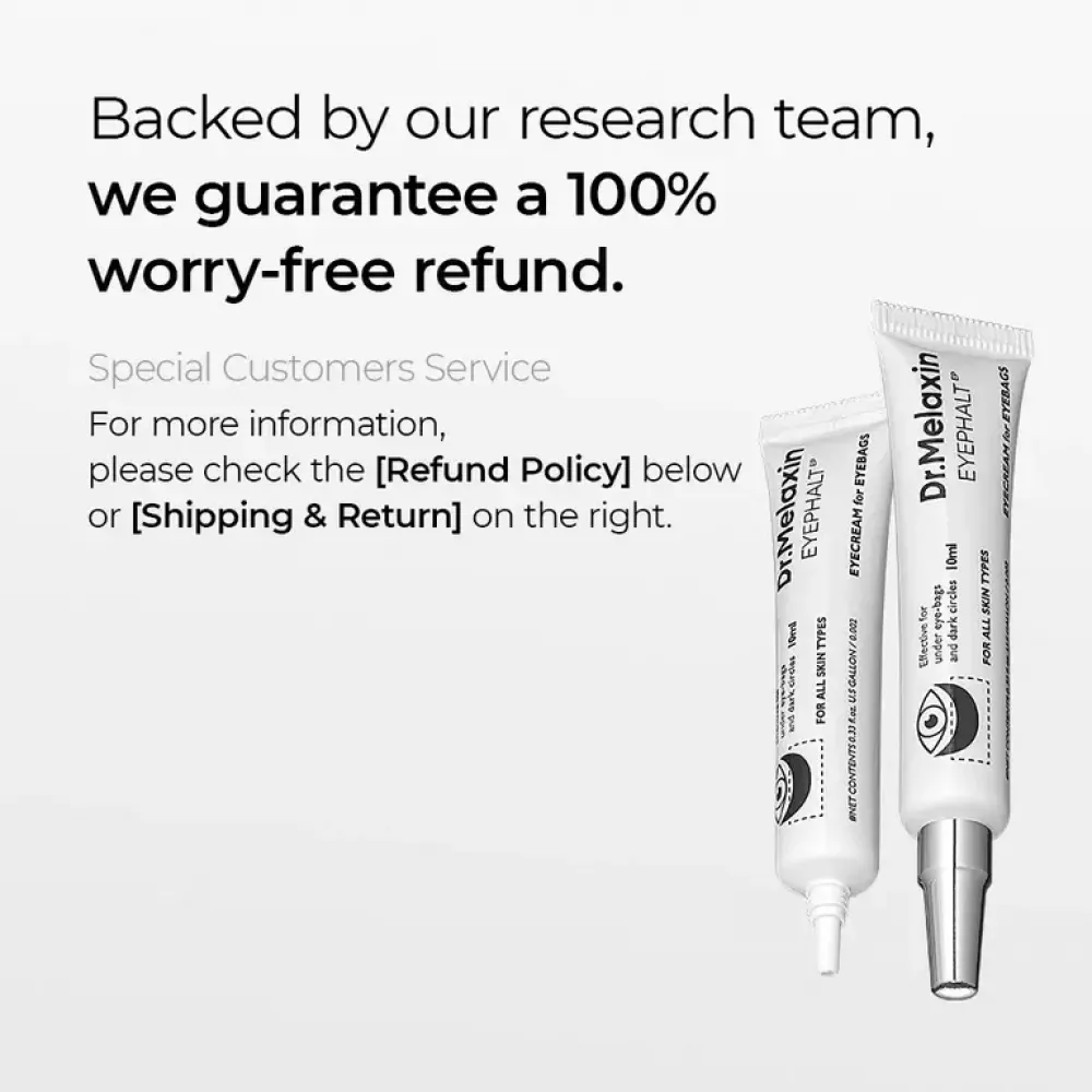 كريم تحت العين للهالات والانتفاخات دكتور ميلاكسين