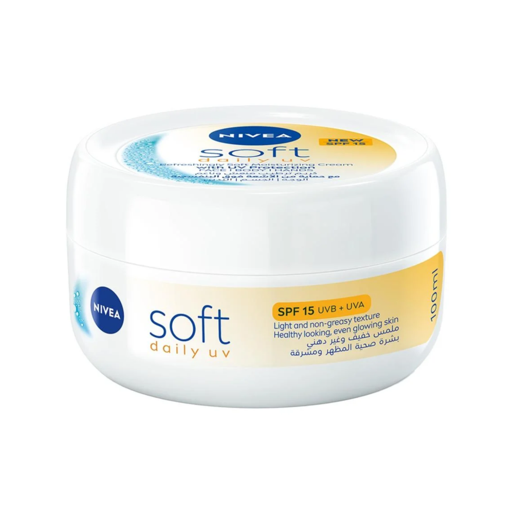 نيفيا سوفت- كريم الترطيب مع حماية من الشمس - 200مل