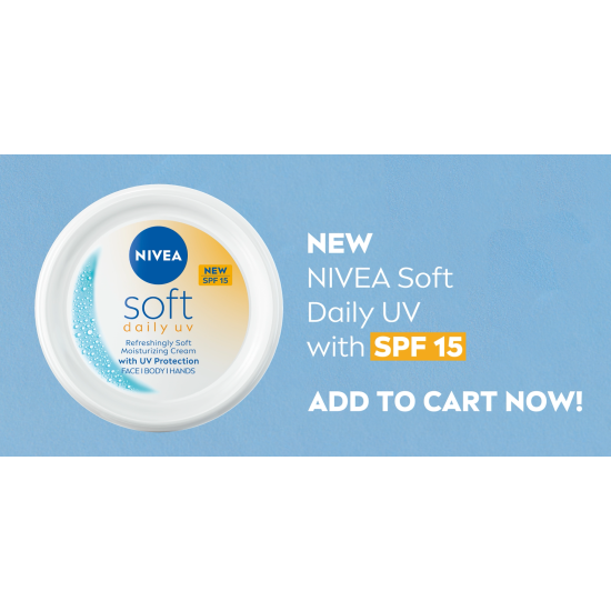 نيفيا سوفت- كريم الترطيب مع حماية من الشمس - 200مل