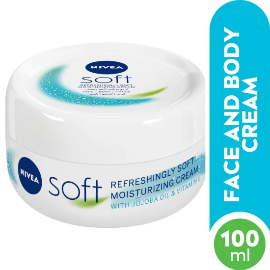 نيفيا سوفت (NIVEA Soft) - كريم الترطيب المنعش- 100مل