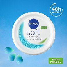 نيفيا سوفت (NIVEA Soft) - كريم الترطيب المنعش- 100مل