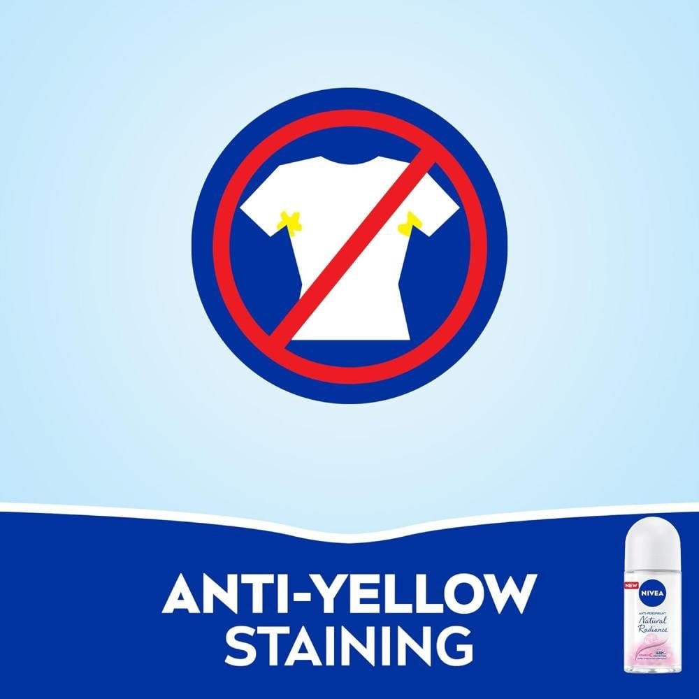 نيفيا (Natural Radiance) - مزيل عرق رول أون لإشراقة طبيعية