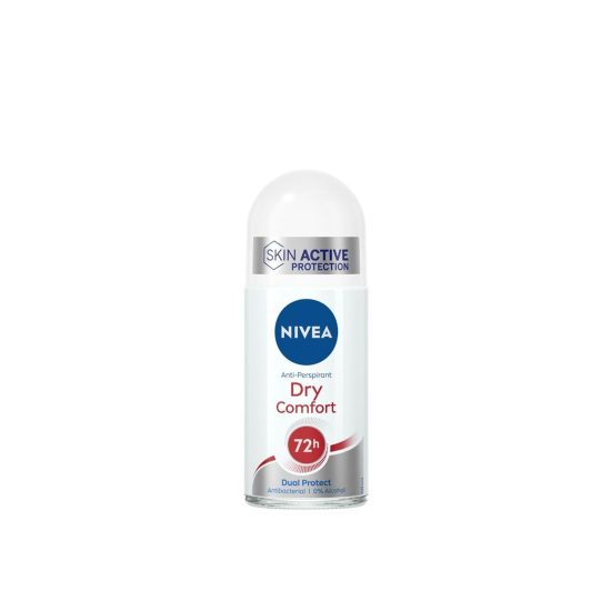 نيفيا (Dry Comfort) - مزيل عرق رول أون للحماية القصوى