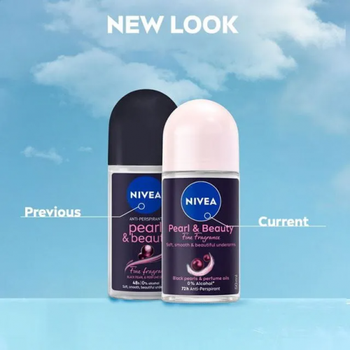 نيفيا (Pearl & Beauty - Fine Fragrance) - مزيل عرق اللؤلؤ الأسود