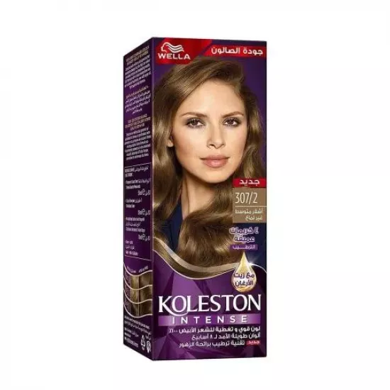 ويلا كولستون إنتنس- صبغة شعر أشقر متوسط غير لماع (307/2) ويلا كولستون إنتنس- صبغة شعر أشقر متوسط غير لماع (307/2)