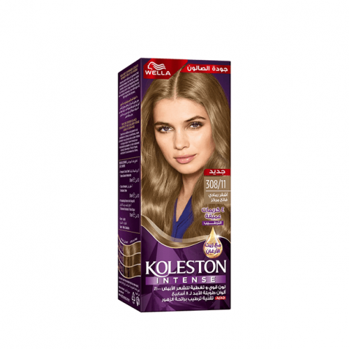 ويلا كولستون إنتنس- صبغة شعر أشقر رمادي فاتح مركز (308/11)