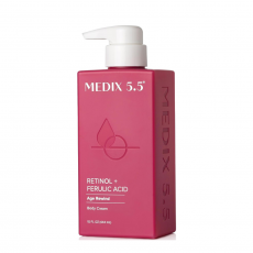 كريم الجسم ريتينول + حمض الفيروليك من ميديكس 5.5- 444 مل 