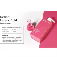 كريم الجسم ريتينول + حمض الفيروليك من ميديكس 5.5- 444 مل 