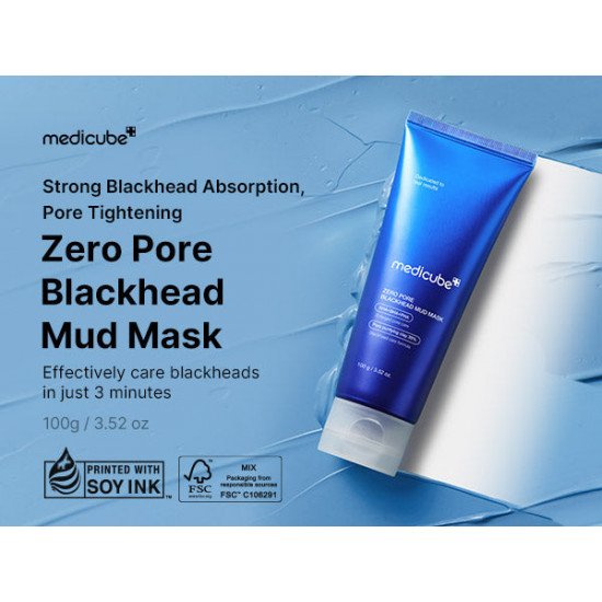 ماسك طين ميديكيوب زيرو بور- 100جم