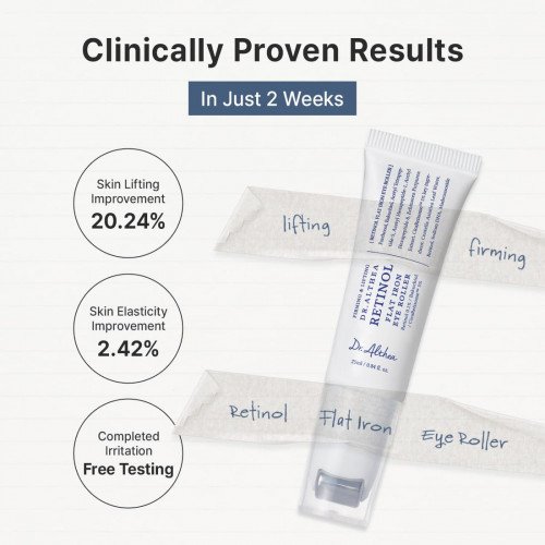 كريم ومُدلك العين بالريتينول (Retinol Flat Iron) من د. ألثيا- 25مل