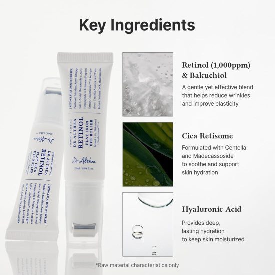 كريم ومُدلك العين بالريتينول (Retinol Flat Iron) من د. ألثيا- 25مل كريم ومُدلك العين بالريتينول (Retinol Flat Iron) من د. ألثيا- 25مل