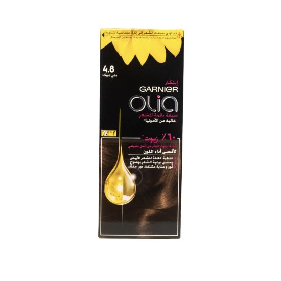 صبغة جارنييه أوليا (Garnier Olia) - بني موكا 4.8