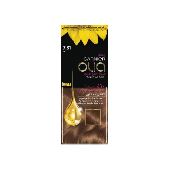 صبغة جارنييه أوليا (Garnier Olia) - لوز 7.31 صبغة جارنييه أوليا (Garnier Olia) - لوز 7.31
