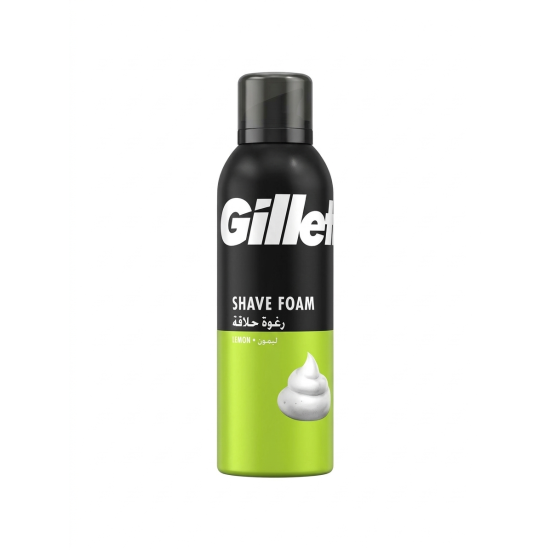 رغوة حلاقة جيليت (Gillette Shave Foam) - بالليمون