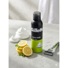 رغوة حلاقة جيليت (Gillette Shave Foam) - بالليمون
