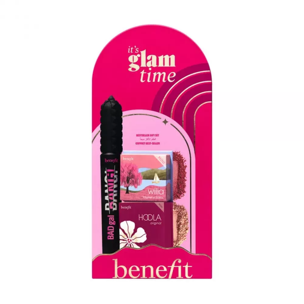 مجموعة بنفت الثلاثية (Benefit Mascara, Bronzer & Blush Set)