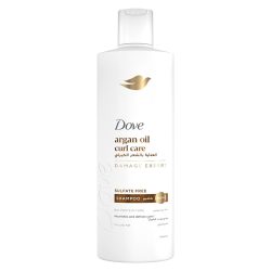 Dove Argan Oil Shampoo for Curly Hair Care - 400ml