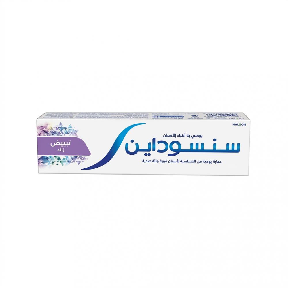 معجون أسنان سنسوداين تبييض زائد- 75مل معجون أسنان سنسوداين تبييض زائد- 75مل