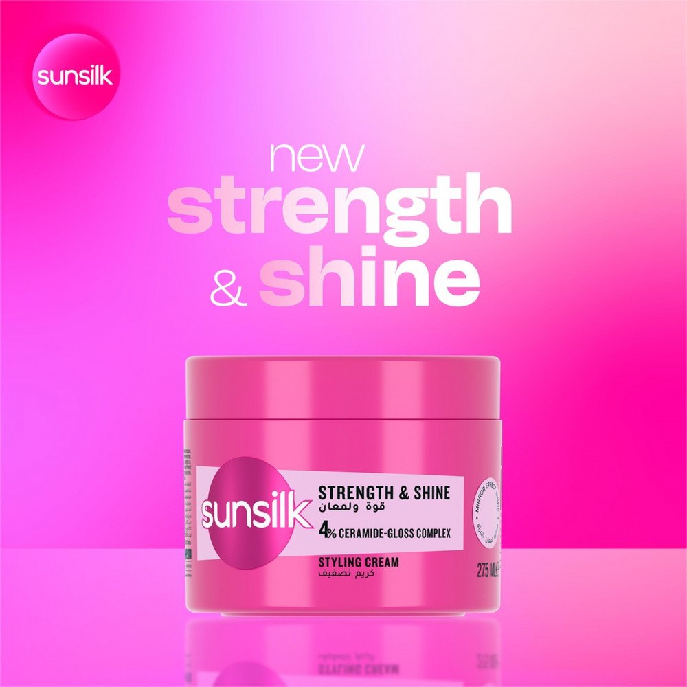 صانسيلك كريم تصفيف الشعر للقوة واللمعان  275مل