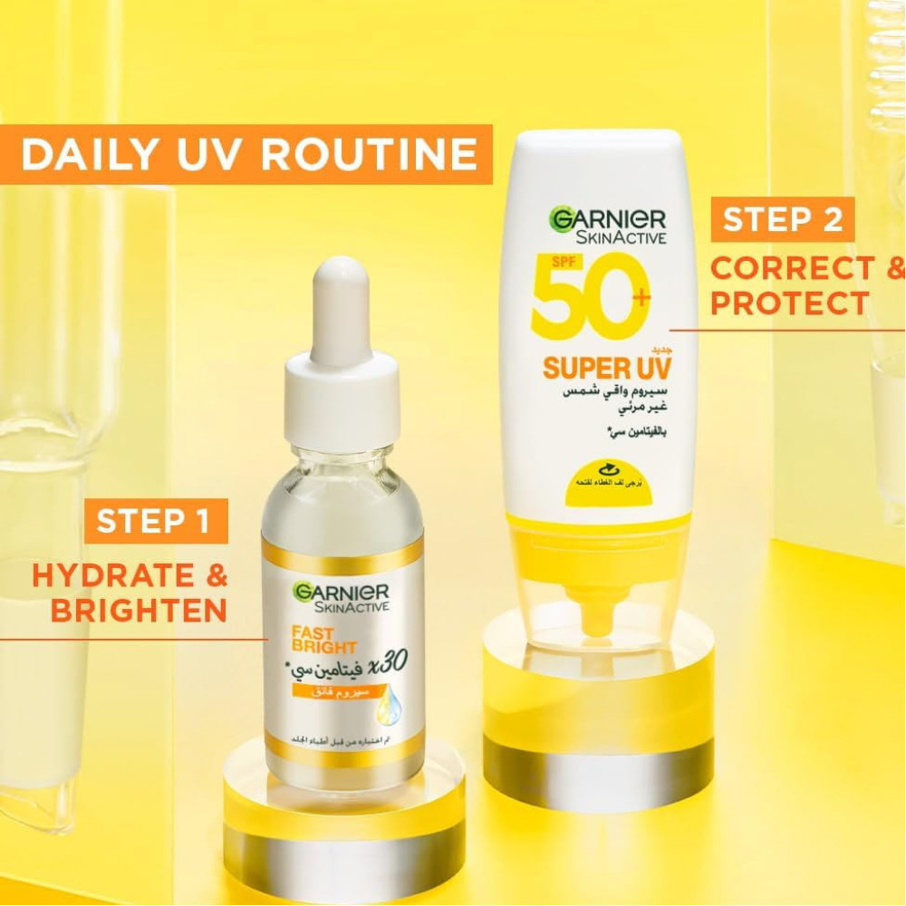 سيروم واقي شمس غير مرئي من غارنييه- 30 مل 