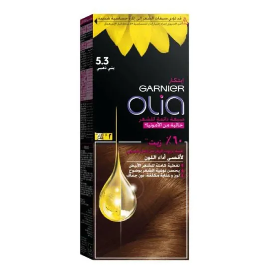 صبغة جارنييه أوليا (Garnier Olia) - بني ذهبي 5.3