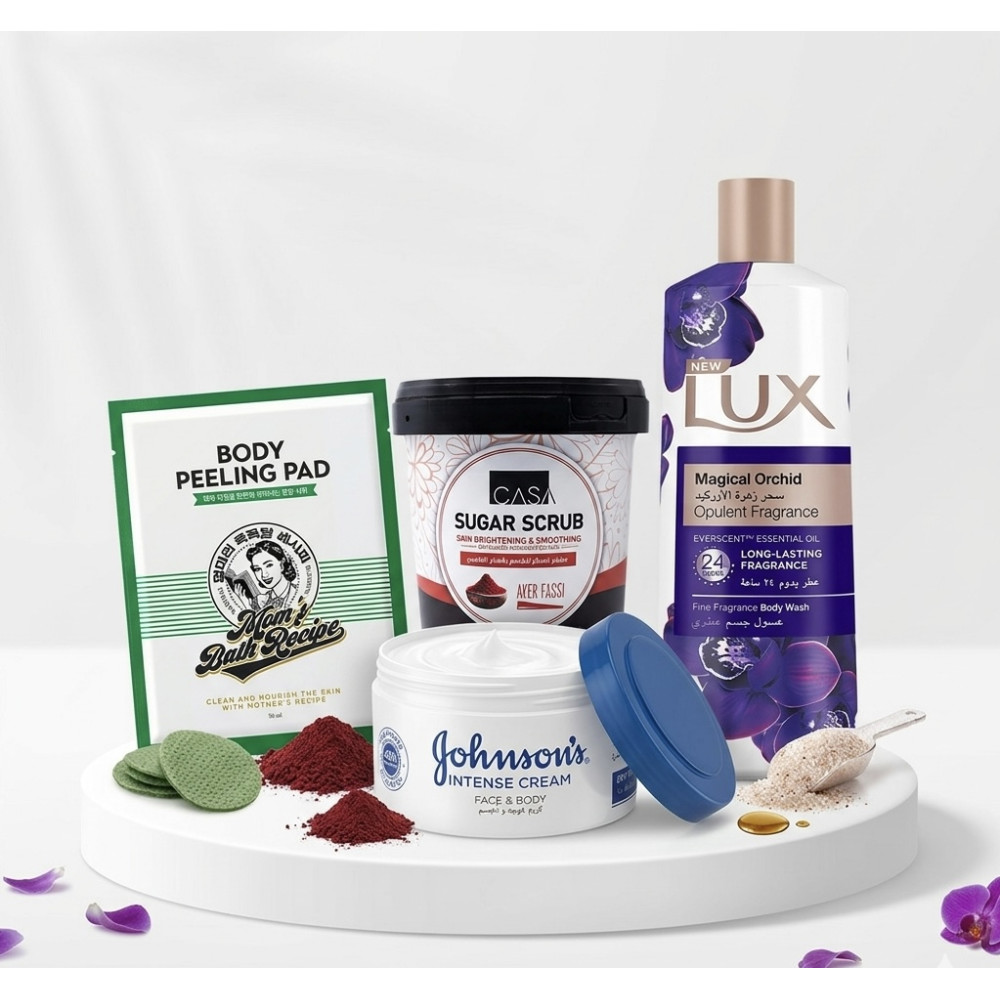 مجموعة النظافة والنعومة المتكاملة 
