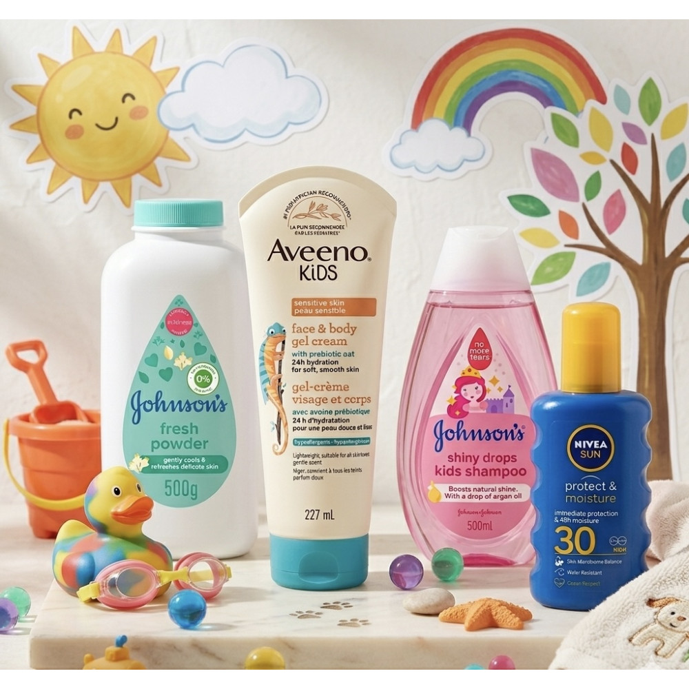 مجموعة الحماية والنعومة للأطفال