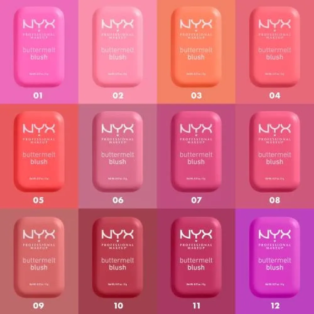 احمر خدود باترميلت بلاشر من ان واي اكس - BMBL03