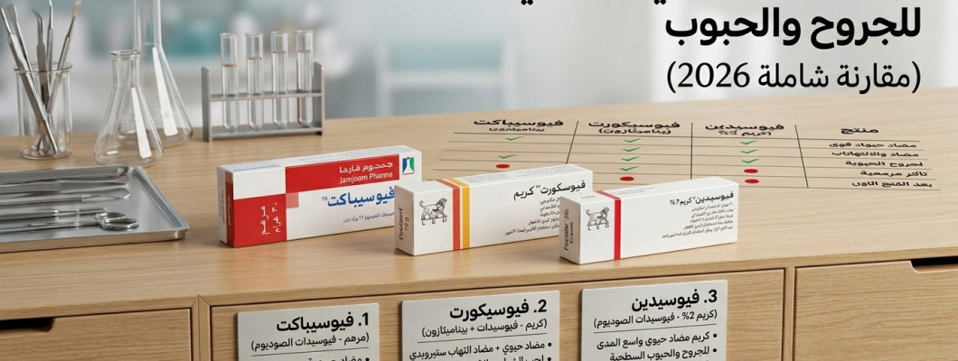 أفضل مضاد حيوي موضعي للجروح والحبوب (مقارنة شاملة 2026)