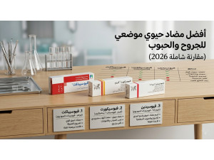 أفضل مضاد حيوي موضعي للجروح والحبوب (مقارنة شاملة 2026)