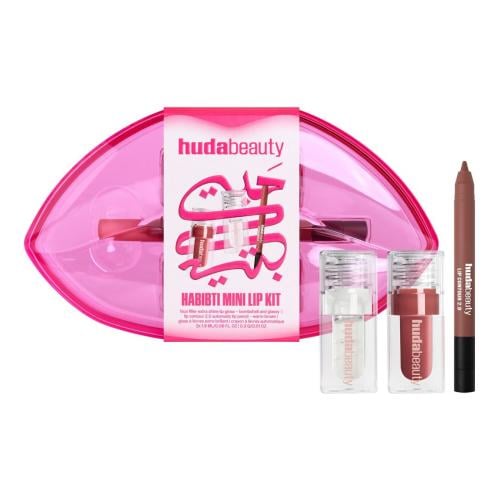 مجموعة "حبيبتي" الصغيرة للشفاه من هدى بيوتي (HABIBTI Mini Lip Kit)