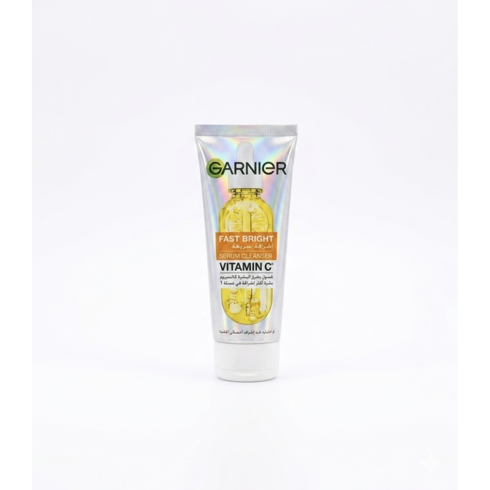 غسول جارنييه فاست برايت - غسول ومنظف بفيتامين سي- 100مل
