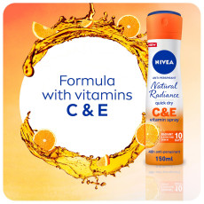 نيفيا ناتشورال راديانس - بخاصية التفتيح وفيتامينات C & E (Nivea Natural Radiance Spray)