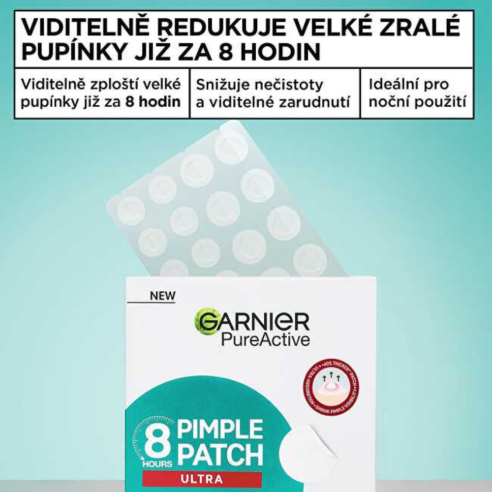 لصقات غارنييه الشفافة لعلاج الحبوب - Garnier Pimple Patch