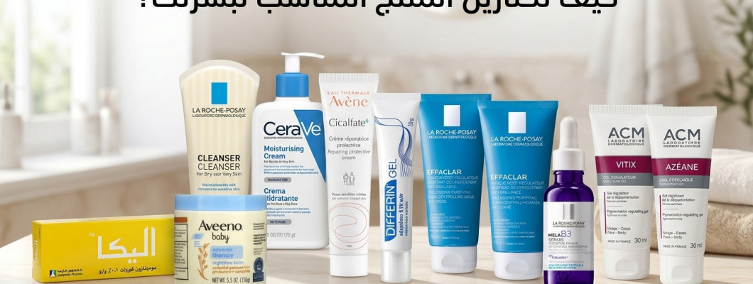 كيف تختارين المنتج المناسب لبشرتك؟