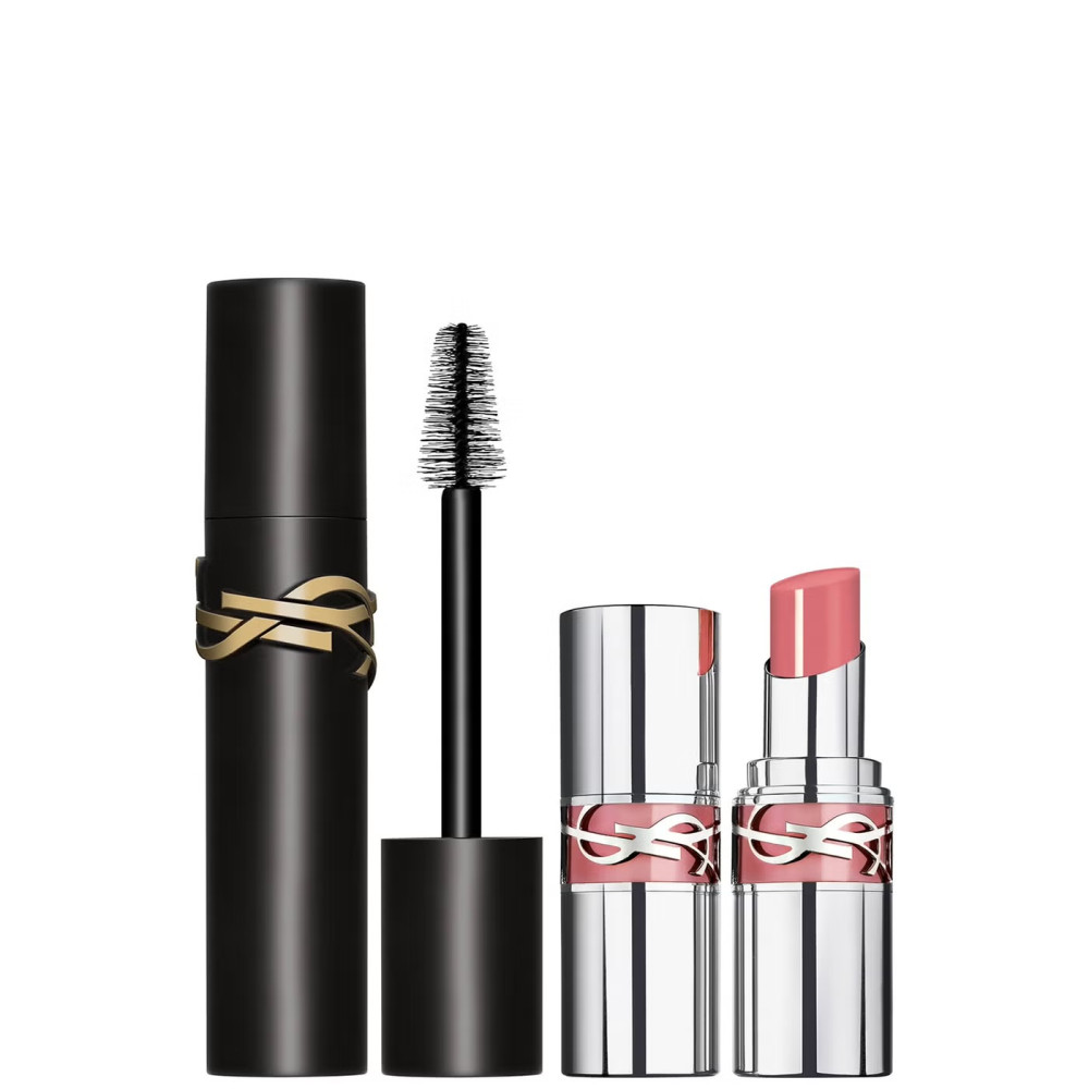 مجموعة YSL الفاخرة - بوكس الماسكارا والروج (أحجام السفر)