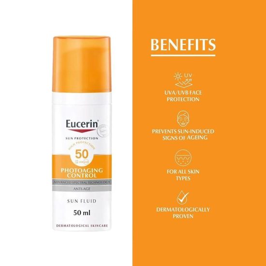 كريم واقي شمس بعامل حماية 50 SPF من يوسرين- 50 مل