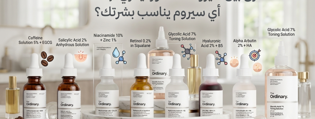 الفرق بين سيرومات ذا أورديناري The Ordinary: أي سيروم يناسب بشرتك؟