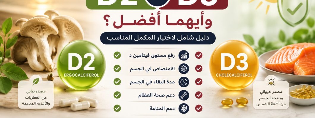 The Difference Between Vitamin D2 and D3