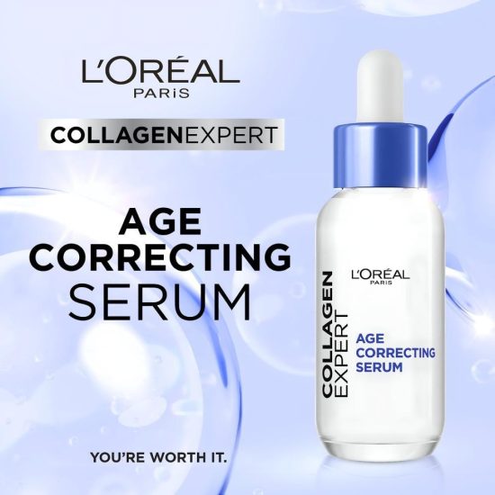 L'Oréal Paris Collagen Expert Serum to Correct Signs of Aging – 30 ml L'Oréal Paris Collagen Expert Serum to Correct Signs of Aging – 30 ml