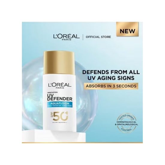 L'Oréal Paris Sunscreen Daily Water Gel +SPF50 – 50 ml