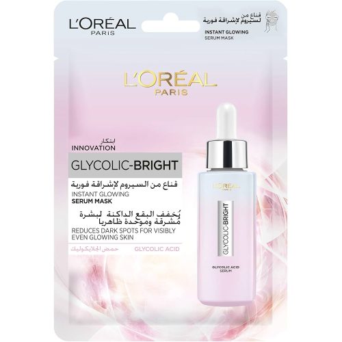 L'Oréal Paris Glycolic Bright Serum for Brightening and Reducing the Appearance of Dark Spots – 15 ml