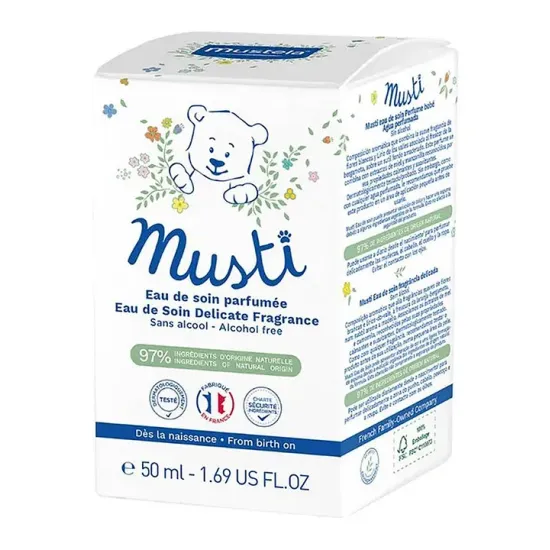 MUSTELA Musti Eau de Soin Delicate Fragrance 50ml