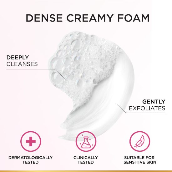 L'Oréal Paris Daily Glycolic Bright Foaming Lotion with Glycolic Acid and Niacinamide – 100 ml L'Oréal Paris Daily Glycolic Bright Foaming Lotion with Glycolic Acid and Niacinamide – 100 ml