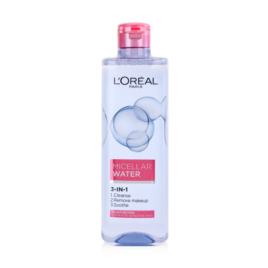 Micellar Water 3 in 1 Moisturizer Suitable for Sensitive Skin 400 ml - L'Oréal Paris