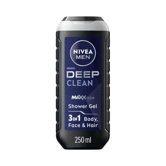Nivea, Shower Gel Deep Clean - 250 Ml