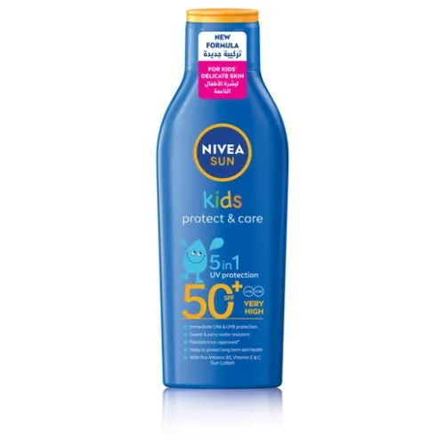 NIVEA, Children's Sunscreen Lotion 50+ Sun Protection - 200 ml