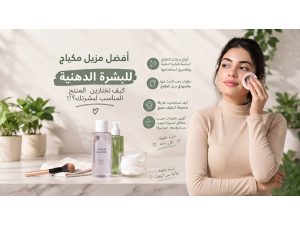 أفضل مزيل مكياج للبشرة الدهنية: كيف تختارين المنتج المناسب لبشرتك؟ أفضل مزيل مكياج للبشرة الدهنية: كيف تختارين المنتج المناسب لبشرتك؟