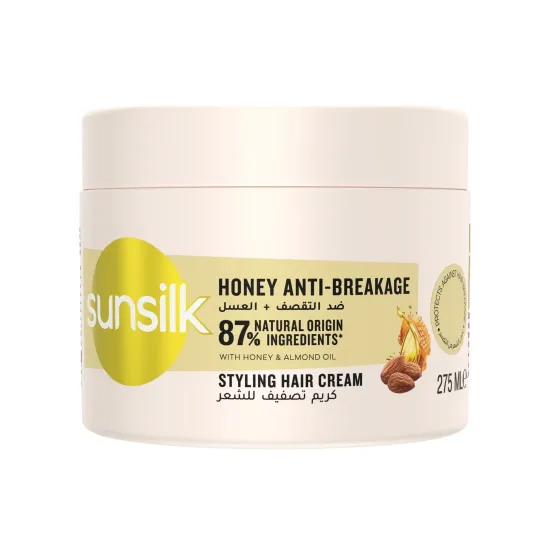 Sunsilk, Styling Cream With Honey & Almond - 275 Ml